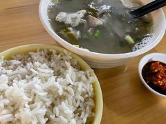 标配酸菜猪杂汤饭-陈记汤饭(水巷口店)