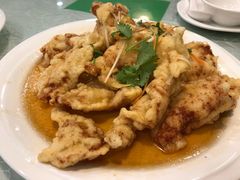 传统锅包肉-黄家饺子东北特色菜馆(湖滨商业街店)