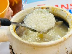 -长城砂煲田鸡粥