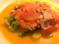 上汤西兰花-绿茶餐厅(广州天河城店)