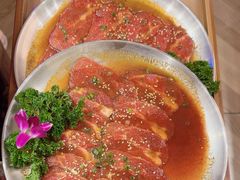 -明洞阿姨·韩式酱蟹烤肉·创意料理(三元桥店)