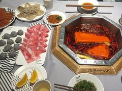 红锅底-蜀九香火锅(九眼桥店)