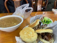 -京东一绝西海子西园烧饼夹肉