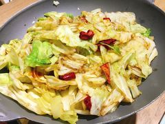 干锅花菜-老妈私房鱼头(欧洲城店)