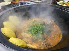 -北京龙庆四季香农家饭庄·灶台鱼·碳烤虹鳟鱼(龙庆峡店)