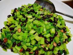 黑豆炒芥菜-甘家界牌柠檬鸭(青山店)