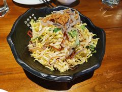 白菜芯拌海蜇皮-陆壹捌餐厅(五大道店)