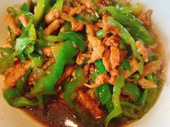 青椒肉丝盖浇面-花园茶楼(兴城西路店)