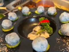 爆浆黑虎虾丸-大隐·成都火锅Bistro(合生麒麟新天地店)