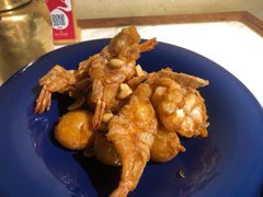 梨球果仁虾-小吊梨汤·北京菜·烤鸭(鸟巢店)