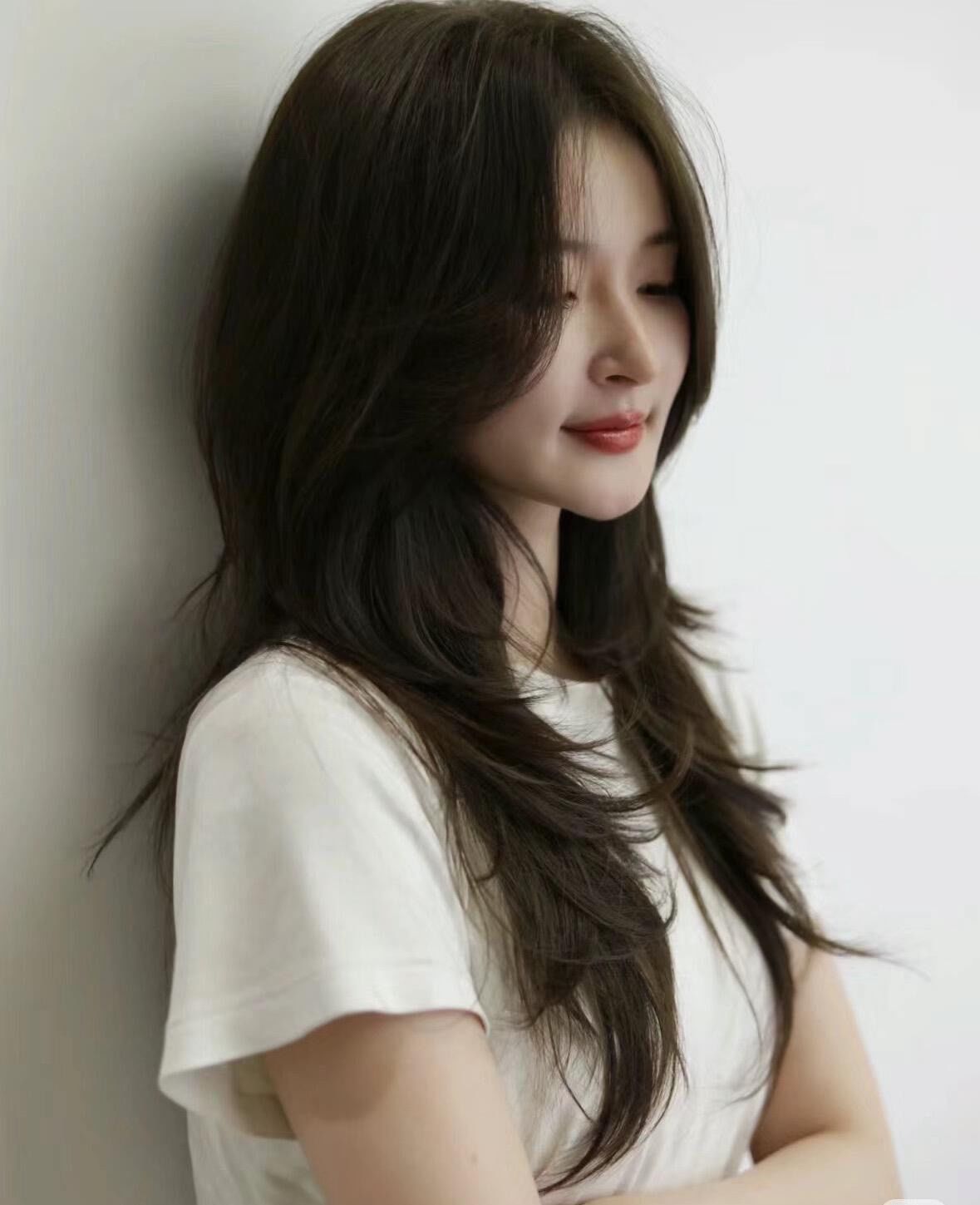 高层次长发鲻鱼头百搭时尚又休闲