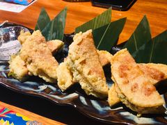炸明太子紫苏莲藕-肉魁屋·烧肉·烧鸟·酒场(高新店)
