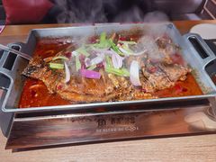 油泼香辣烤鱼-鱼酷活鱼烤鱼(静安大融城店)