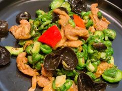 小脆瓜炒雪花猪肉-闽和南(深圳万象城店)