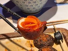 烤溏心蛋培根卷-火山屋台(新街口店)