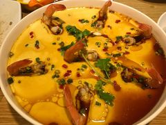 虾仁蛤蜊蒸蛋-嘉旺港式茶餐厅(延长中路店)