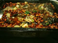 凌波鱼-探鱼·鲜青椒爽麻烤鱼(中天广场店)
