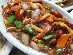 爆烧鱿鱼-阿杰臻选海鲜饭店(普陀山店)