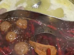 养颜花胶鸡-捞围鲜·港式打边炉(海阳路店)