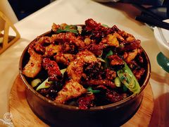 宫爆板筋-山石榴·贵州菜(丰盛里店)