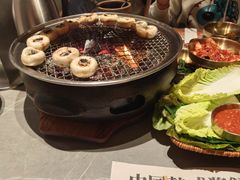 -草家酱蟹炭火烤肉店(珲春南路一店)
