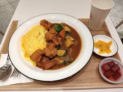 炸鸡块咖喱蛋包饭-池奈·咖喱蛋包饭(熙地港店)