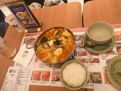 泡菜辣牛肉暖暖锅-池奈·咖喱蛋包饭(熙地港店)