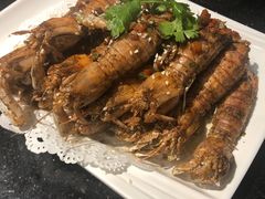 港式椒盐濑尿虾-我揸Fit·江边海鲜大排档(滨江西路总店)