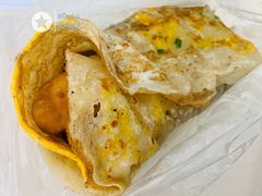 -正宗杂粮煎饼香软鸡蛋饼