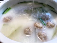 冬瓜丸子汤-金豆角砂锅焖面(安贞店)