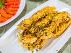 椒盐皮皮虾-四川小胡子海鲜(丁村万人海鲜广场店)