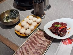 -草家酱蟹炭火烤肉店(珲春南路一店)