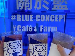 -Blue Concept Cafe&Farm·關於藍