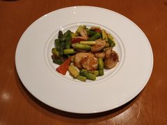 芦笋XO酱炒元贝皇-广州富力君悦大酒店空中花园