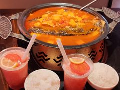 -探鱼·鲜青椒爽麻烤鱼(天一广场店)