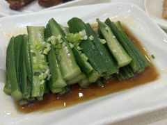 白灼秋葵-金时代顺风大酒店(南桥百联店)