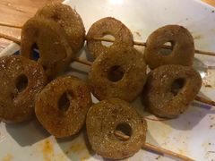 -路边摊小炉子烧烤