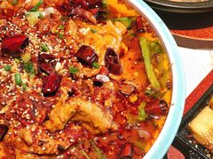 水煮肉片-茅庐川菜(烟台万象汇店)