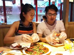 经典蒜香小龙虾-阿青龙虾·烧烤大排档(湖里万达店)
