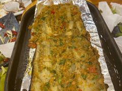 茄子-老东镇啤酒屋海鲜加工·蒸汽海鲜·海鲜烧烤(台东店)