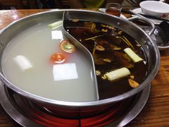 鸳鸯锅-肥婆麻辣火锅.顺德首创药材麻辣火锅(容桂店)