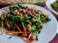 凉拌长寿菜-北京龙庆四季香农家饭庄·灶台鱼·碳烤虹鳟鱼(龙庆峡店)