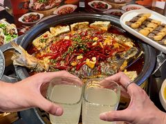 -探鱼·鲜青椒爽麻烤鱼(银泰城店)