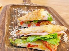 意大利莫塔泰拉香肠三明治Mortadella-ALLORA意大利餐厅(丰盛里店)
