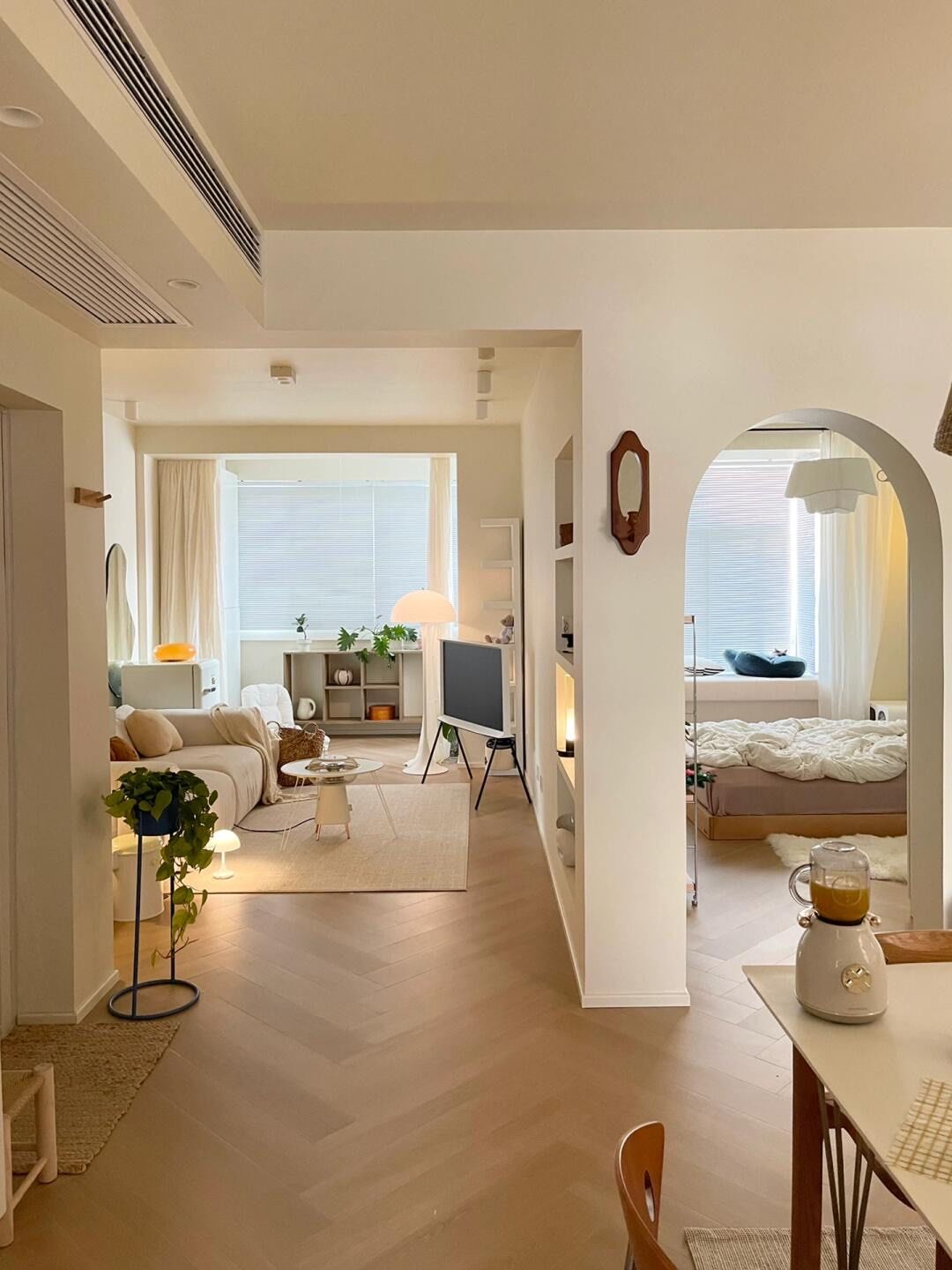 40平一室一厅的小家,住起来真的好幸福啊!