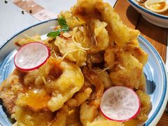 锅爆肉-海知道大连海鲜水饺(南山大冲店)