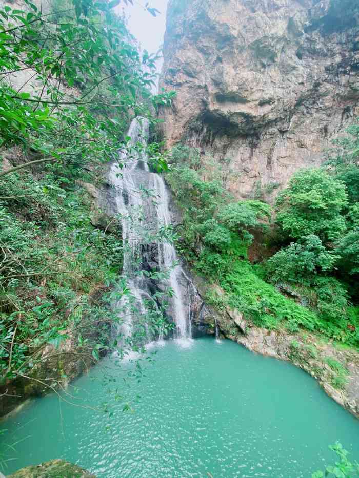 仙岩风景名胜区-"景区风景不错,附近两个村的村民进去参观,.