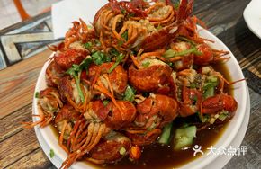 Mustard Shrimp Tails