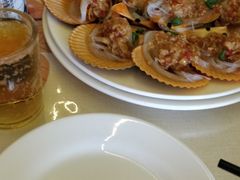 蒜蓉粉丝蒸扇贝-花乐餐厅(涠洲岛店)
