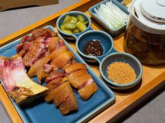 香酥蹄膀配普洱茶-茶宴·美食地标餐厅(沙坡尾店)